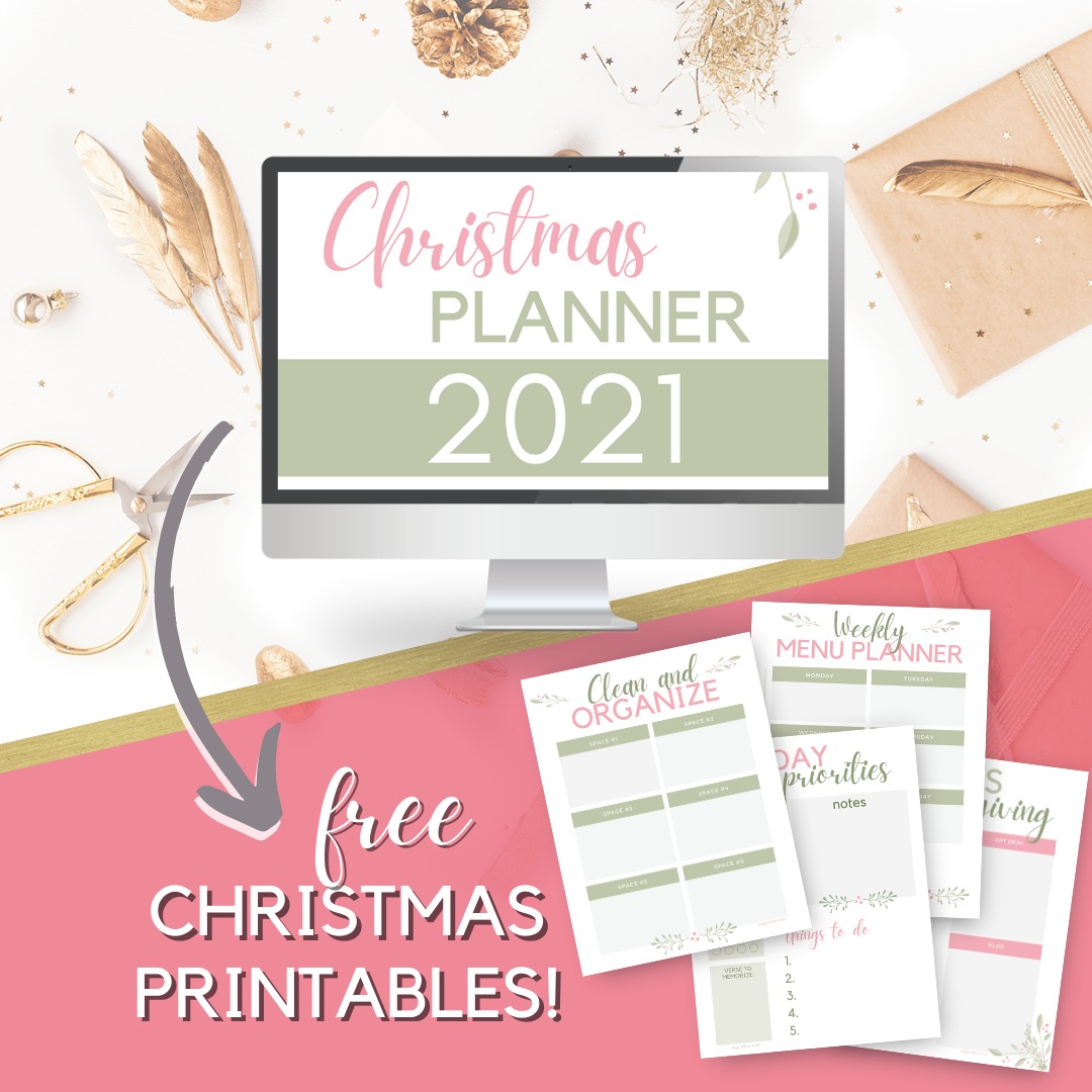 Free printable Christmas Planner